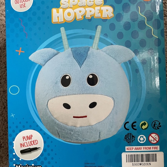 Space hopper with pump - Picture 2 of 2